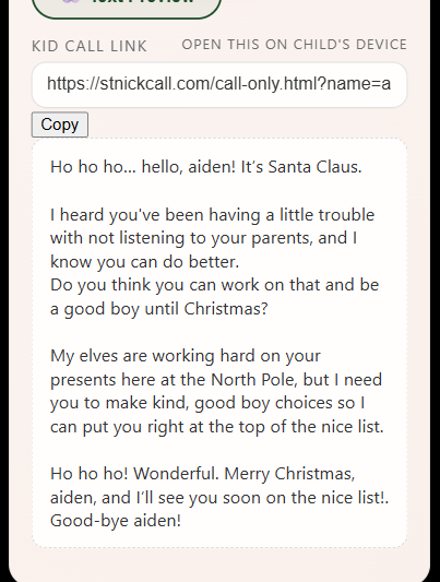 Santa FaceTime screenshot 3