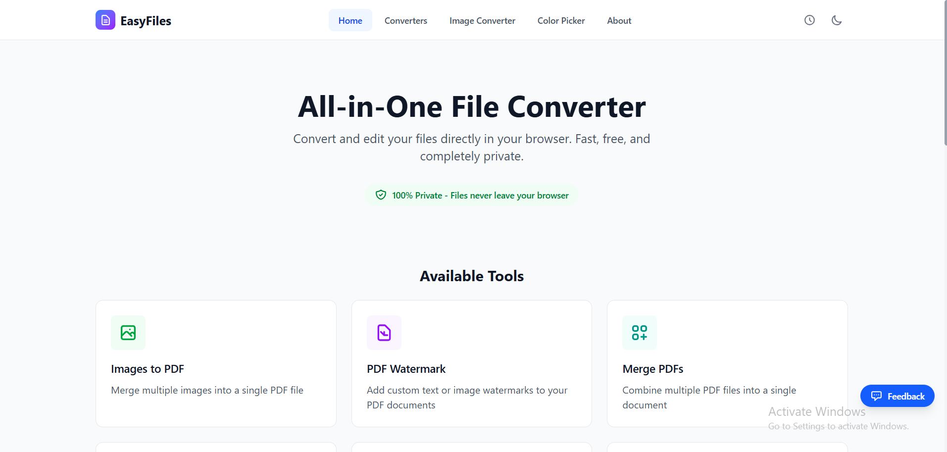 EasyFiles screenshot 2