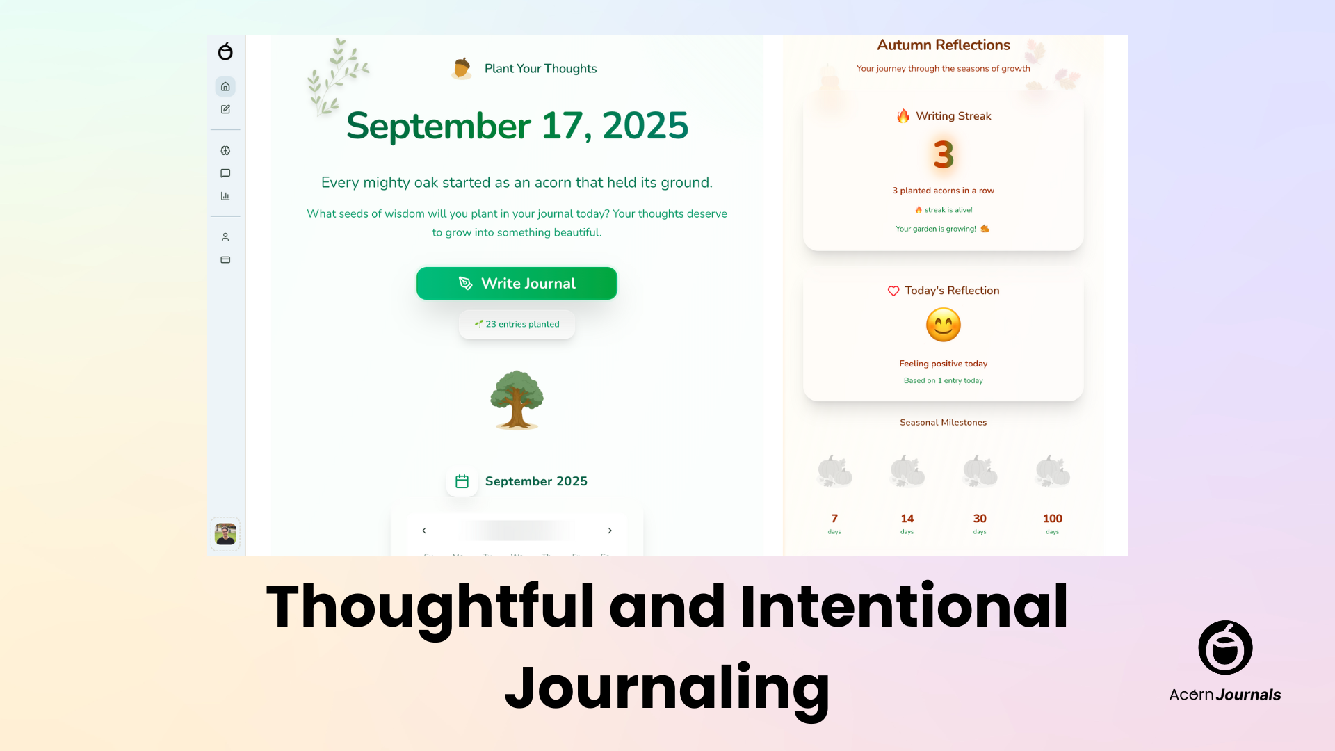 Acorn Journals screenshot 2