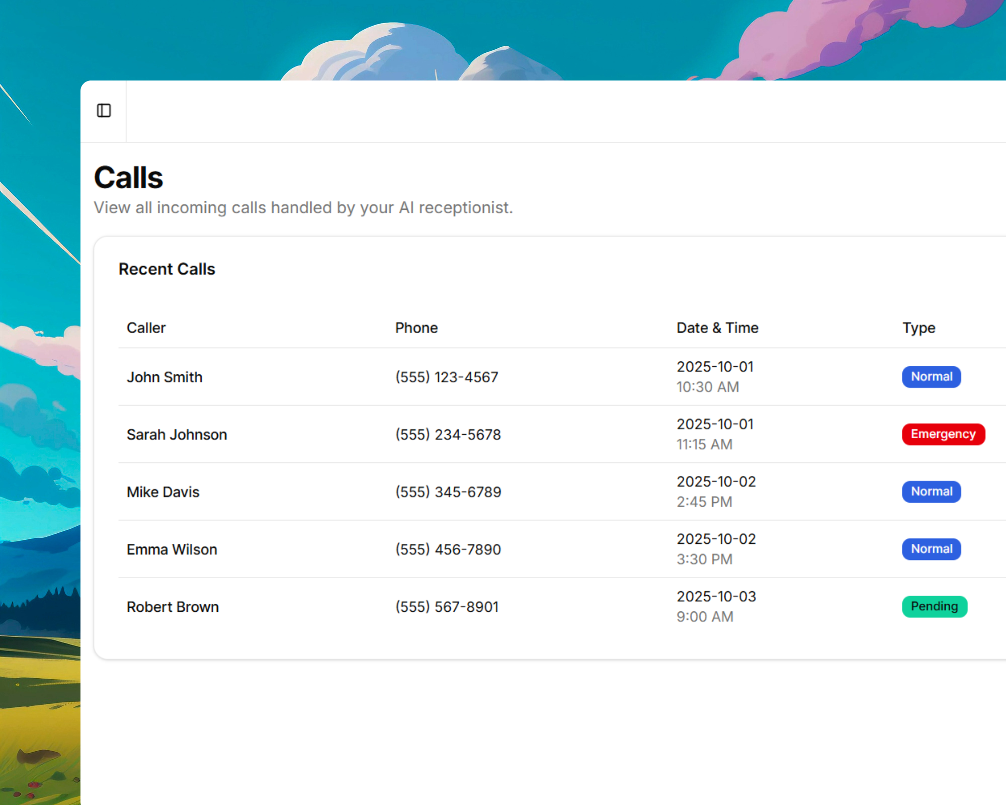 Supacalls screenshot 1
