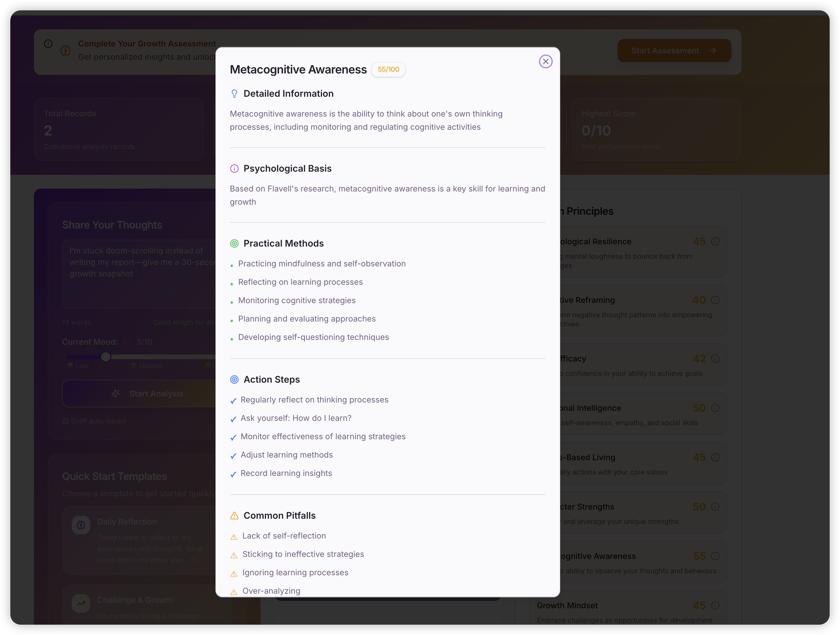 MyRise Coach screenshot 1
