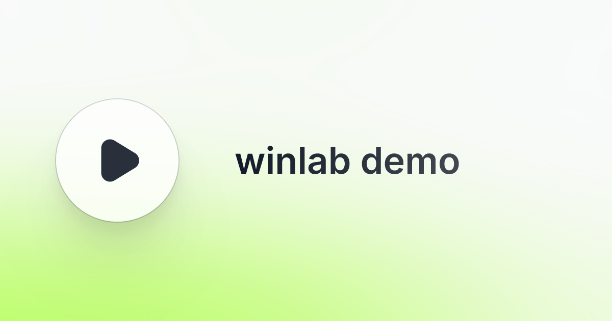 winlab screenshot 1