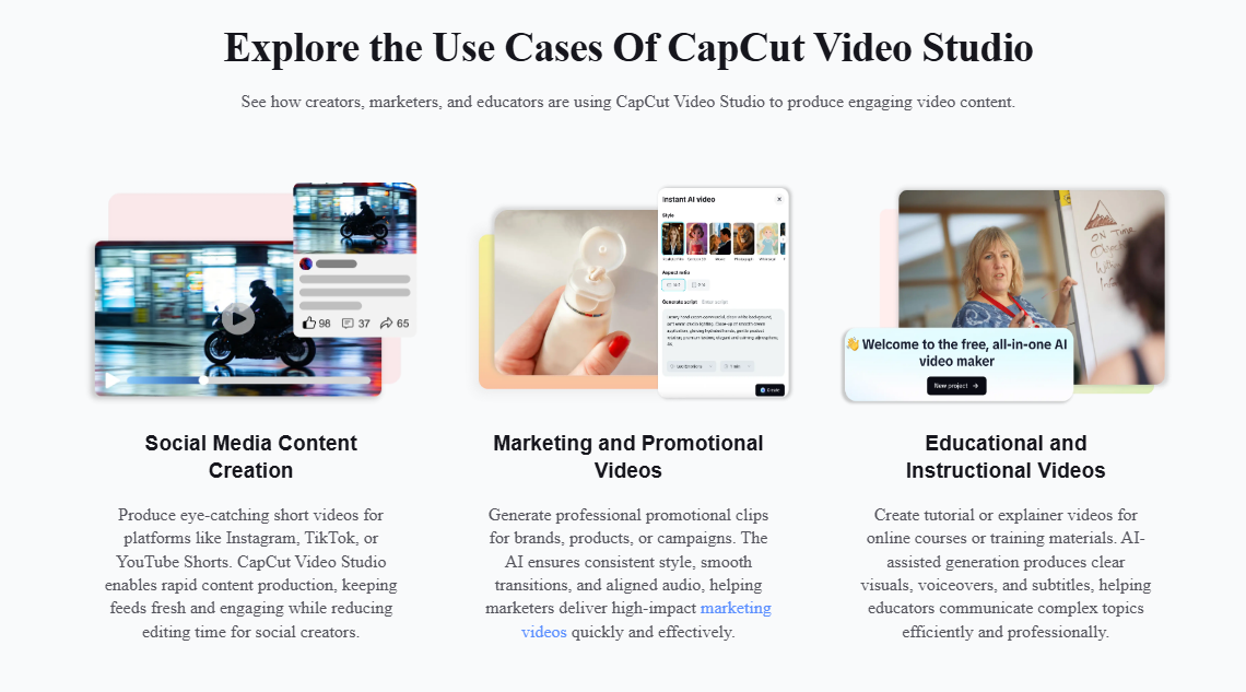 CapCut Video Studio screenshot 4