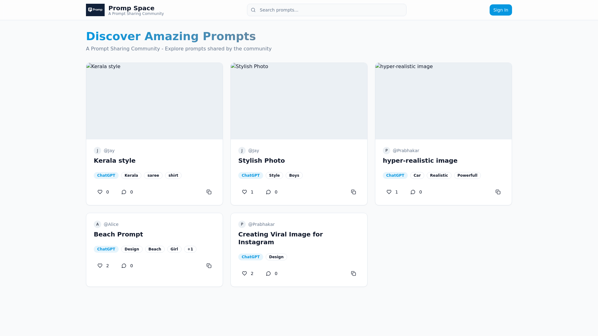 Promp Space screenshot 1
