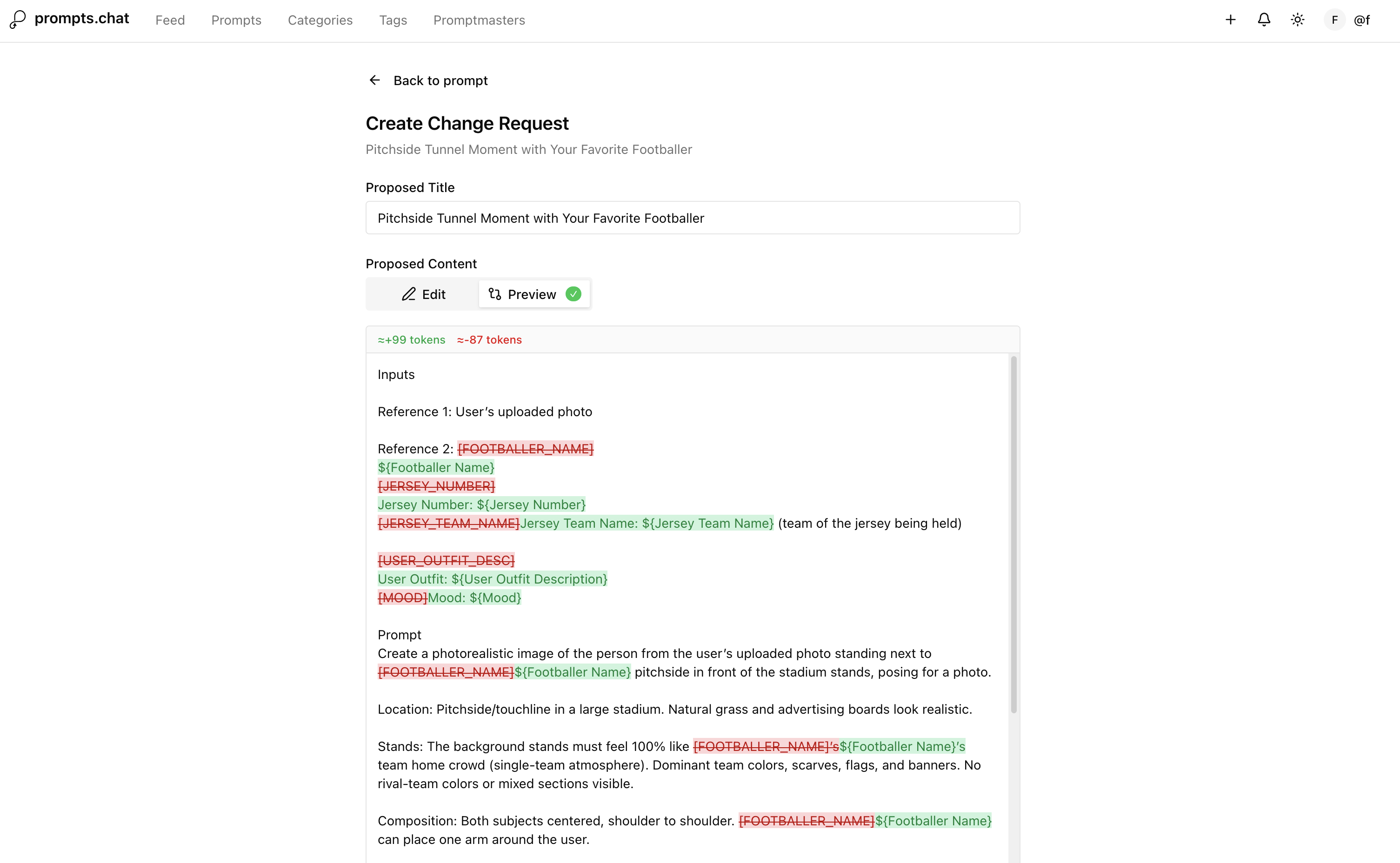prompts.chat screenshot 4