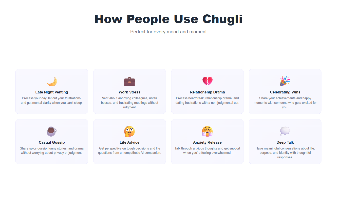 Chugli.ai screenshot 5