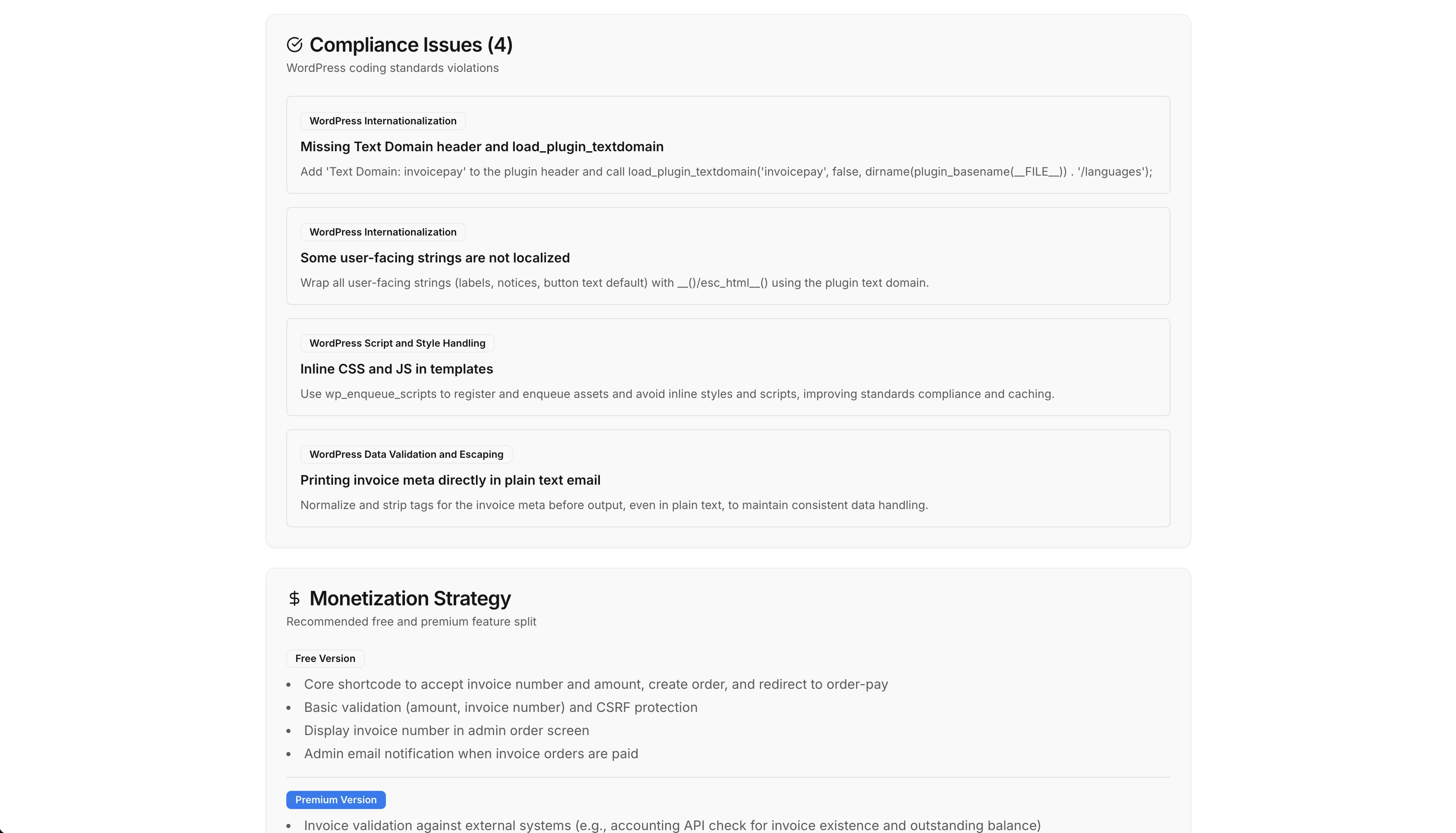 PluginLyzer screenshot 3