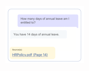 Free HR Chatbot by AeroChat screenshot 3