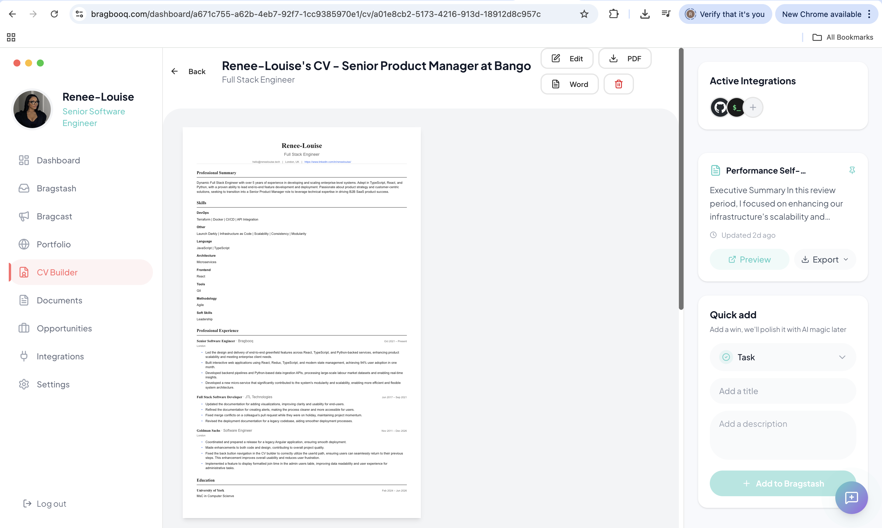 Bragbooq screenshot 10