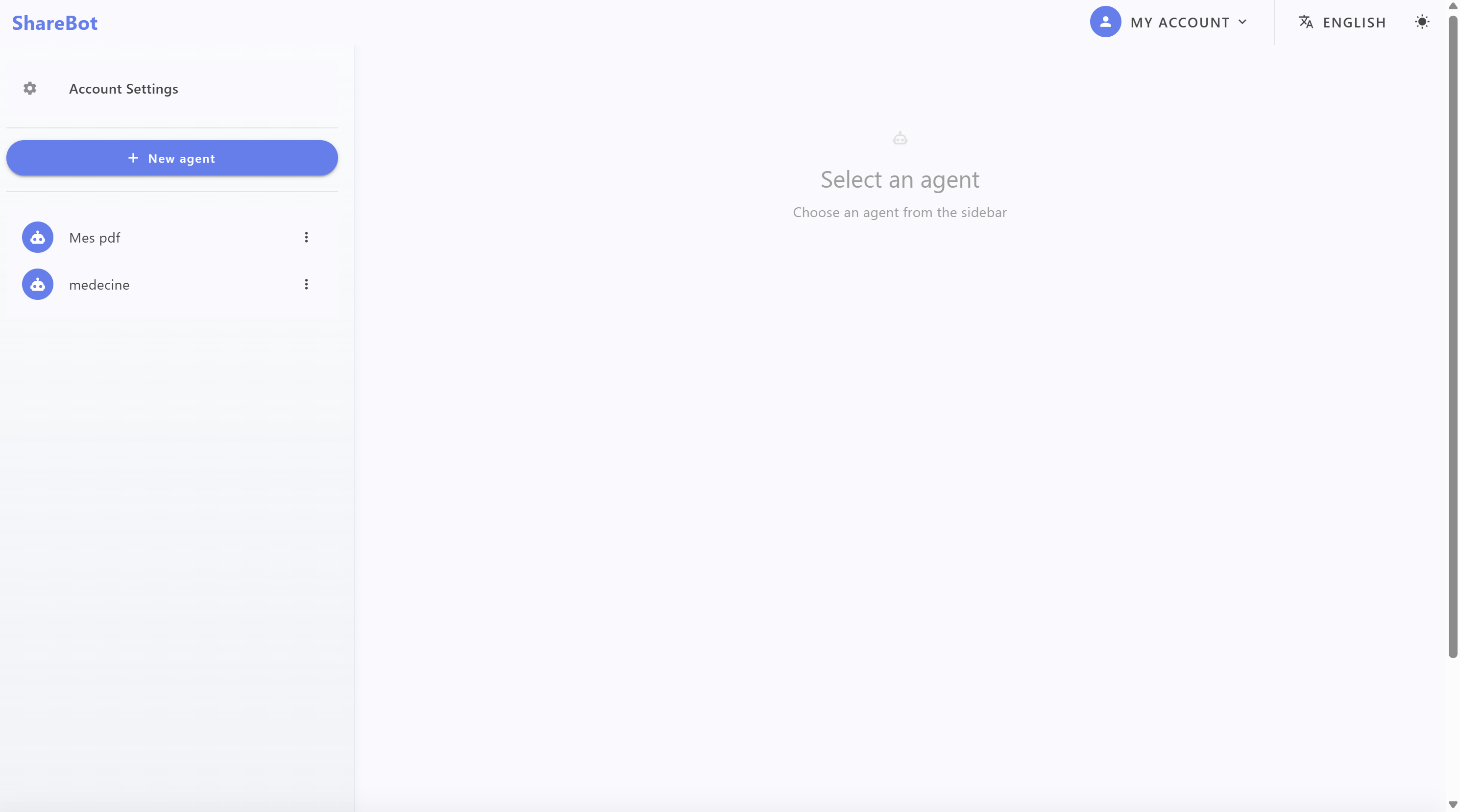 Sharebot screenshot 2
