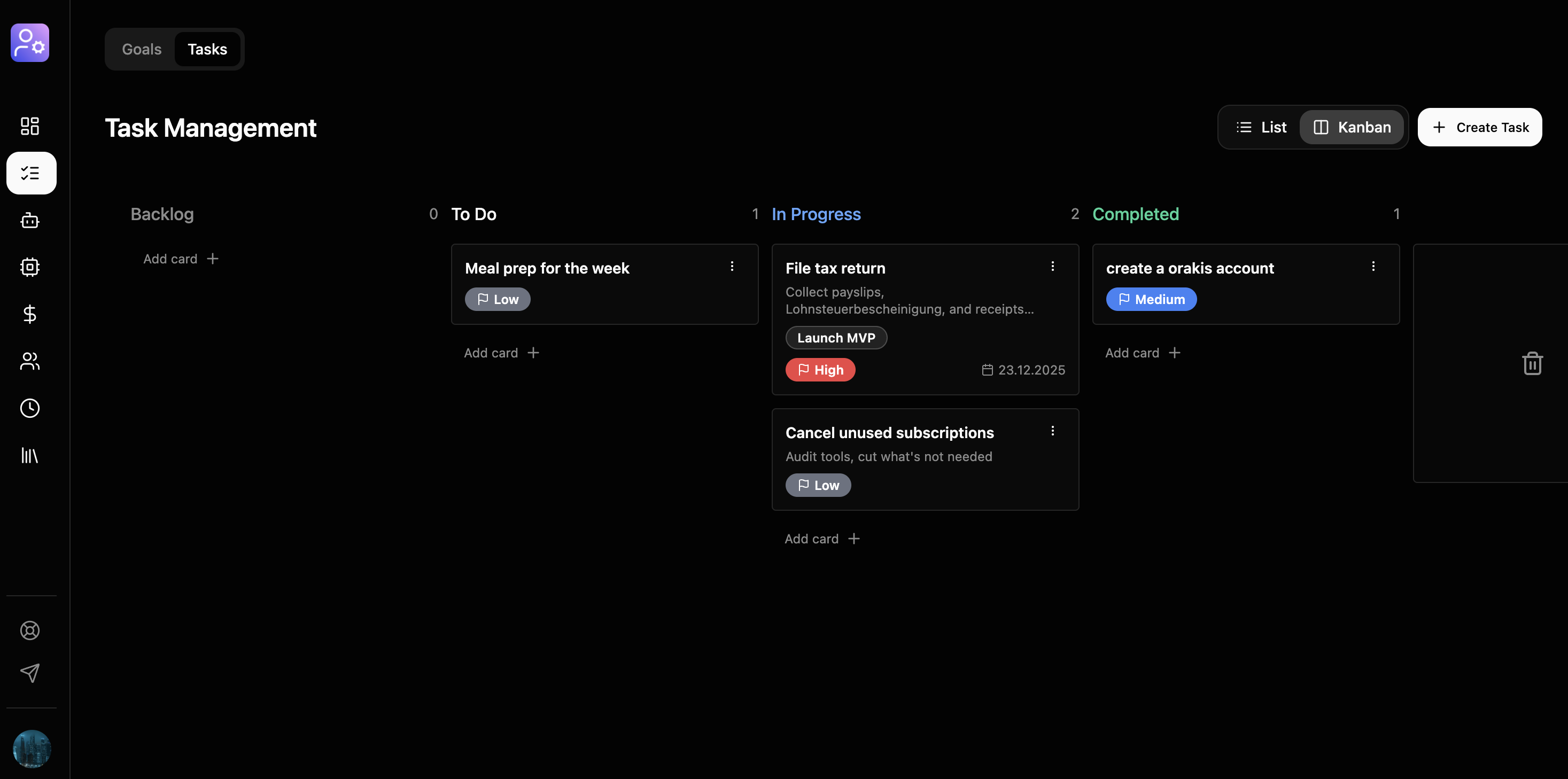 Orakis screenshot 3