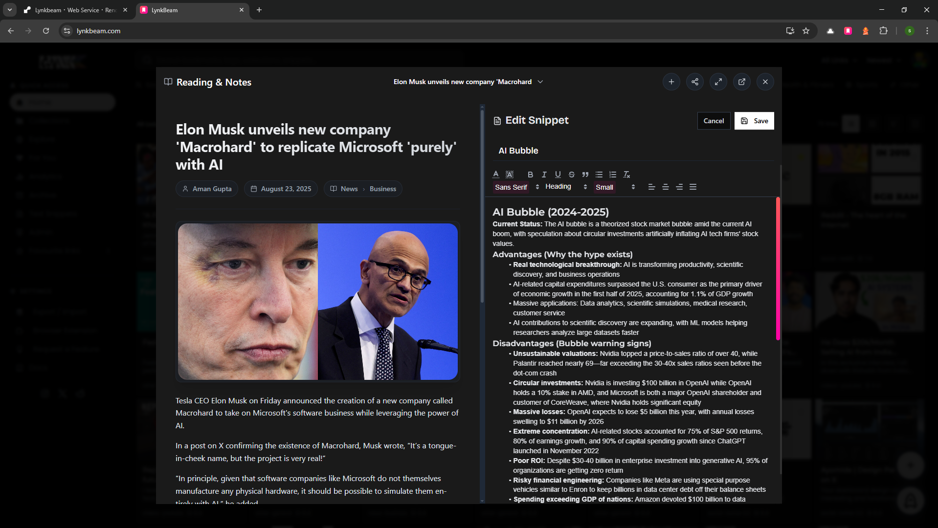 LynkBeam screenshot 3