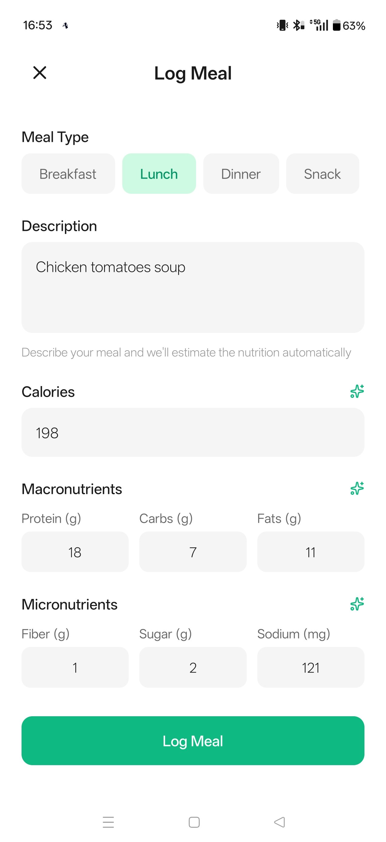 Scan2Meal — Your scans to smart recipes screenshot 3