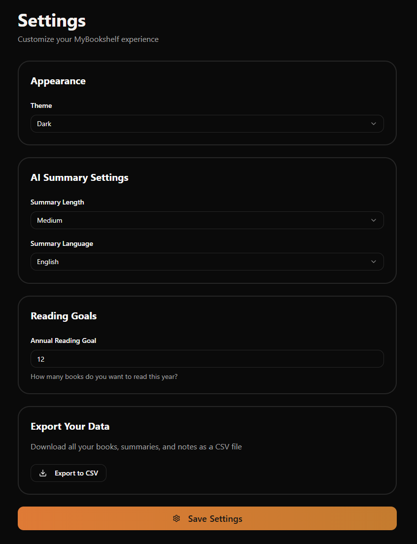 MyBookshelf screenshot 4
