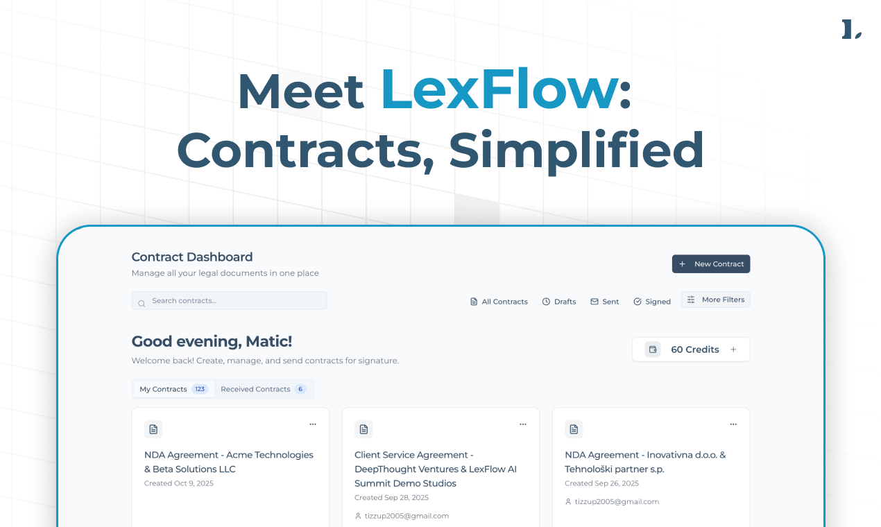 LexFlow screenshot 1