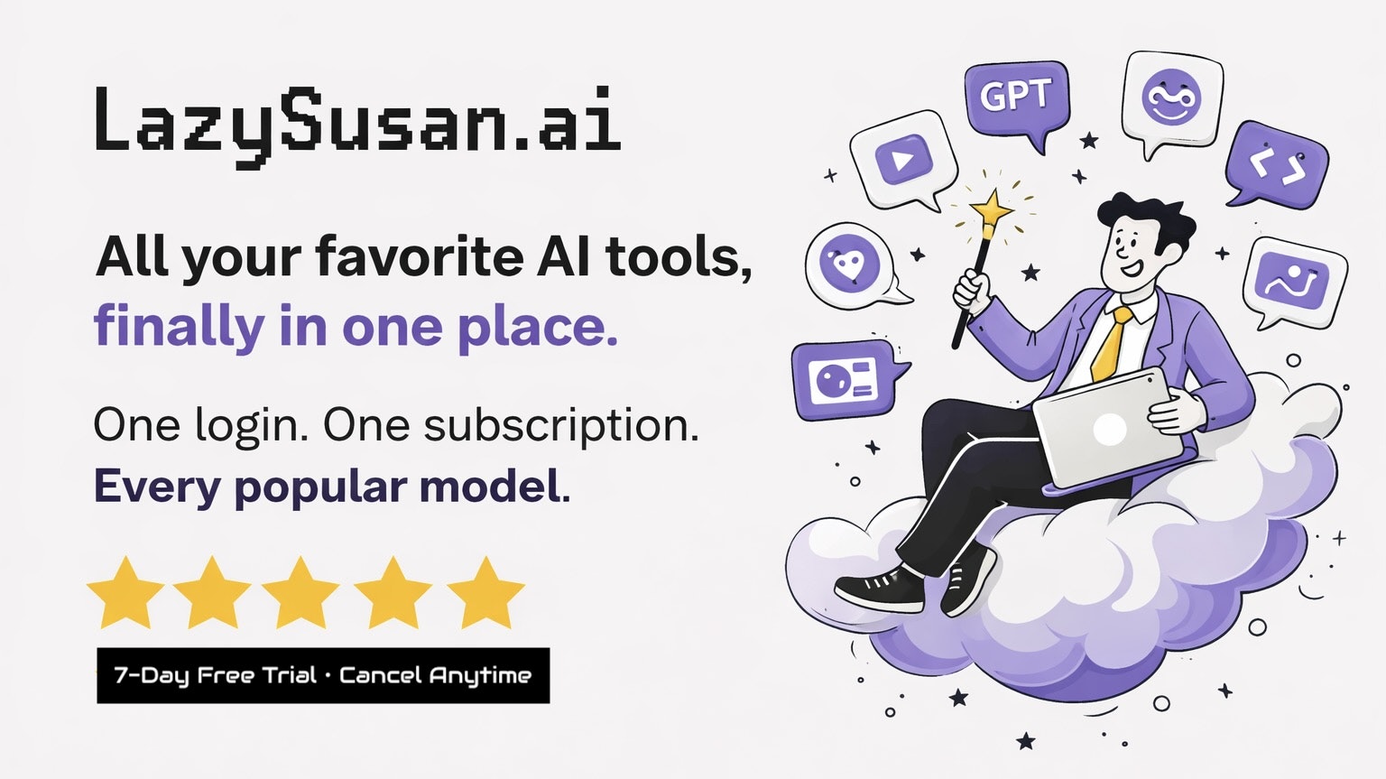 LazySusan: All-In-One AI Command Center screenshot 1