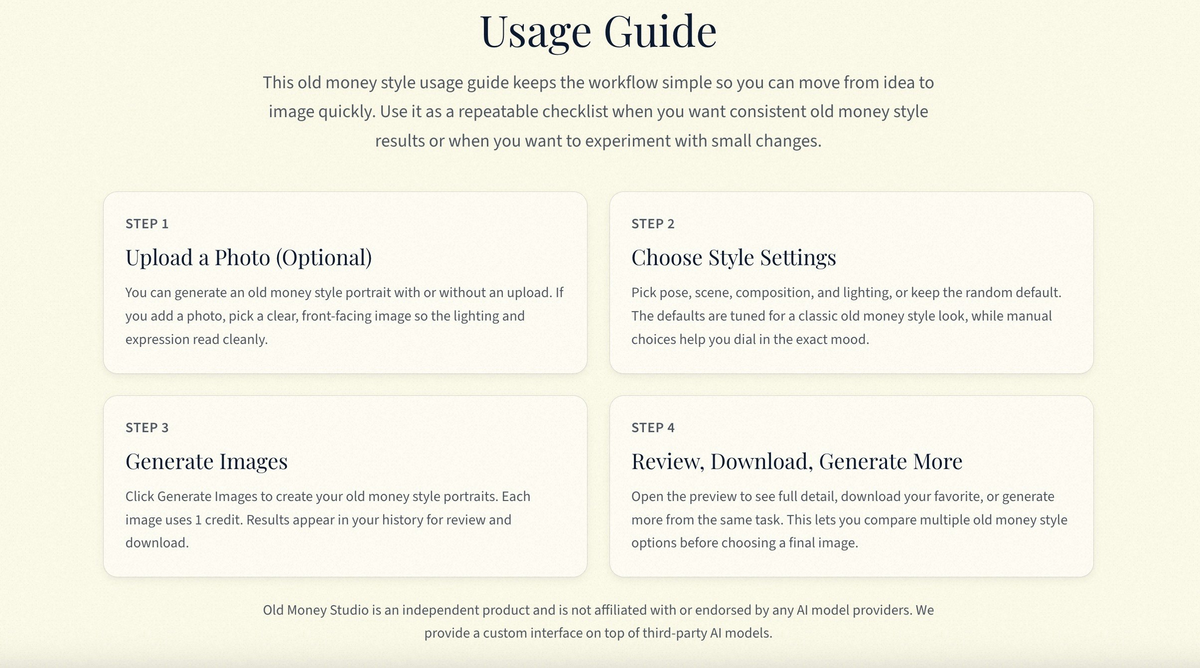 Old Money Studio screenshot 3