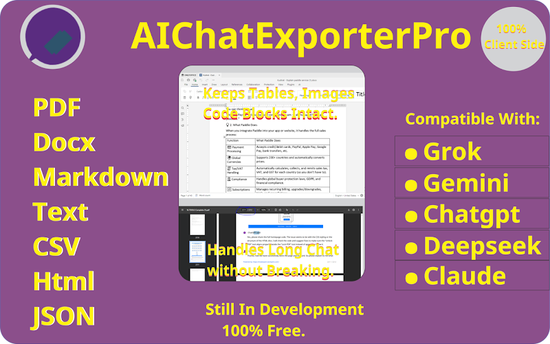 AI Chat Exporter Pro screenshot 4