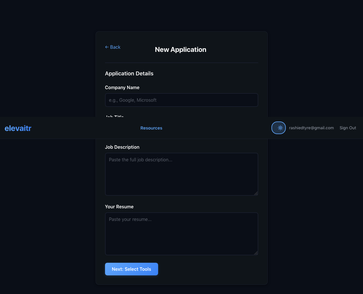 elevaitr screenshot 2