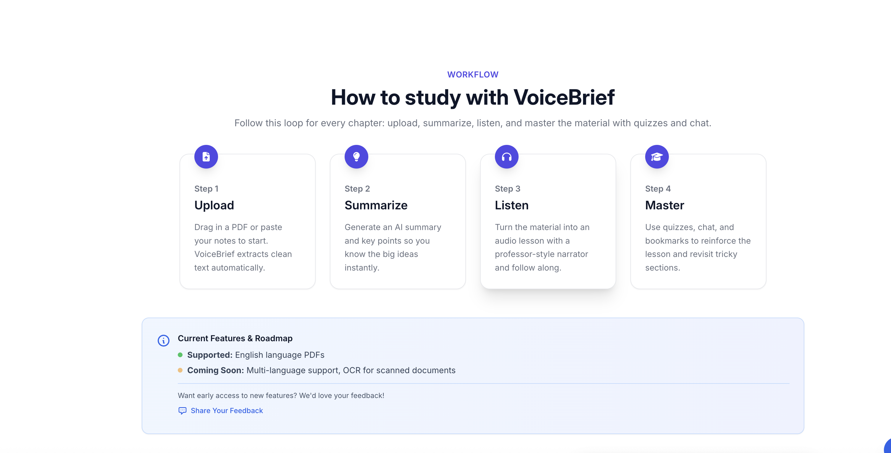 VoiceBrief.IO screenshot 6