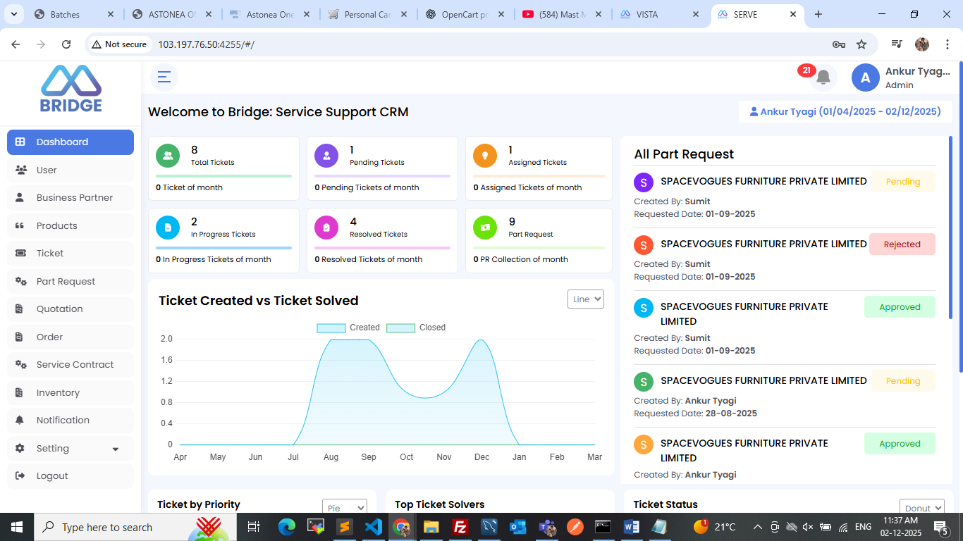 Bridge CRM screenshot 3