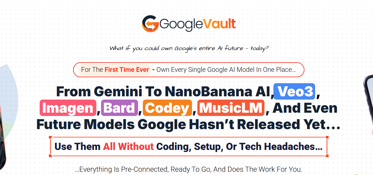 GoogleVault screenshot 1