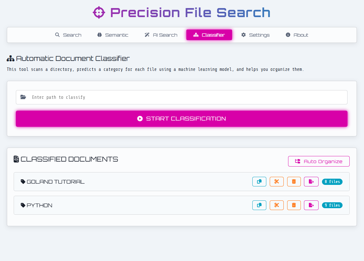 Precision File Search screenshot 3