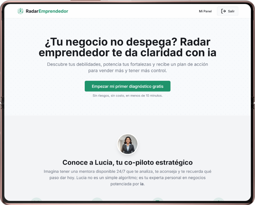 Radar Emprendedor screenshot 2