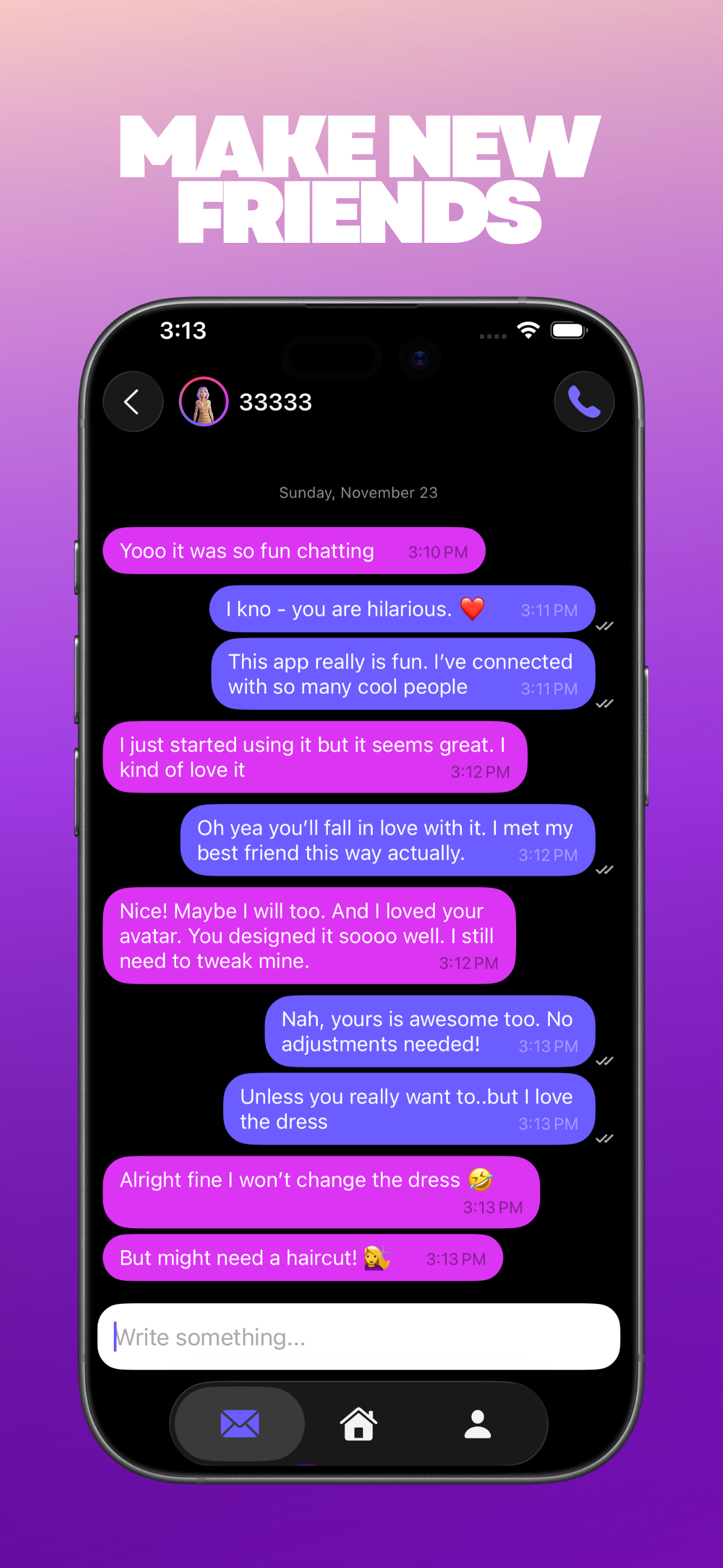 Cosmo - Virtual Reality Video Chat screenshot 5