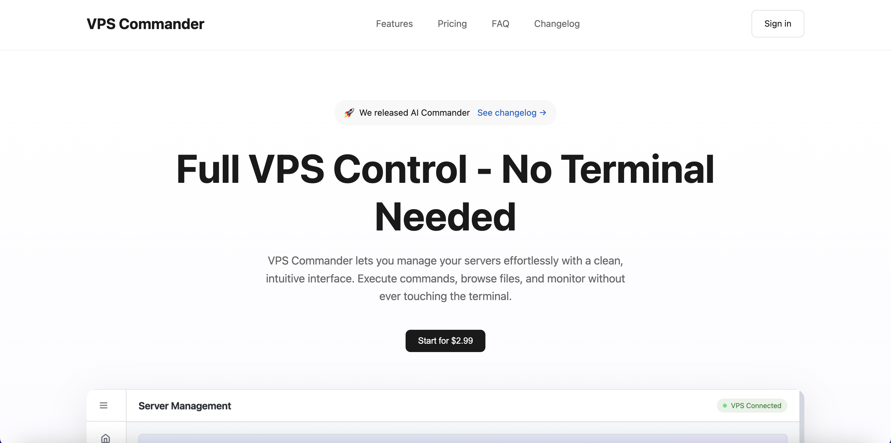 VPS Commander screenshot 3