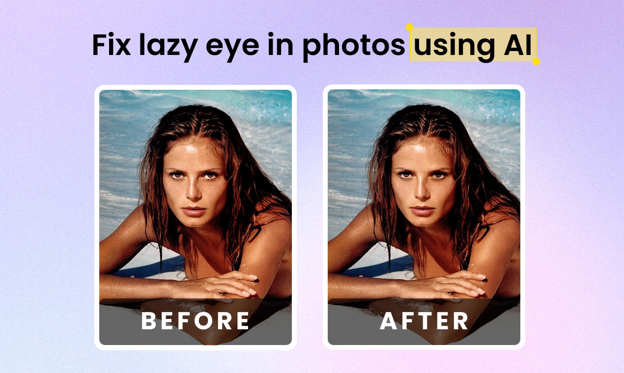 Lazyeyefix AI Photo Editor screenshot 1