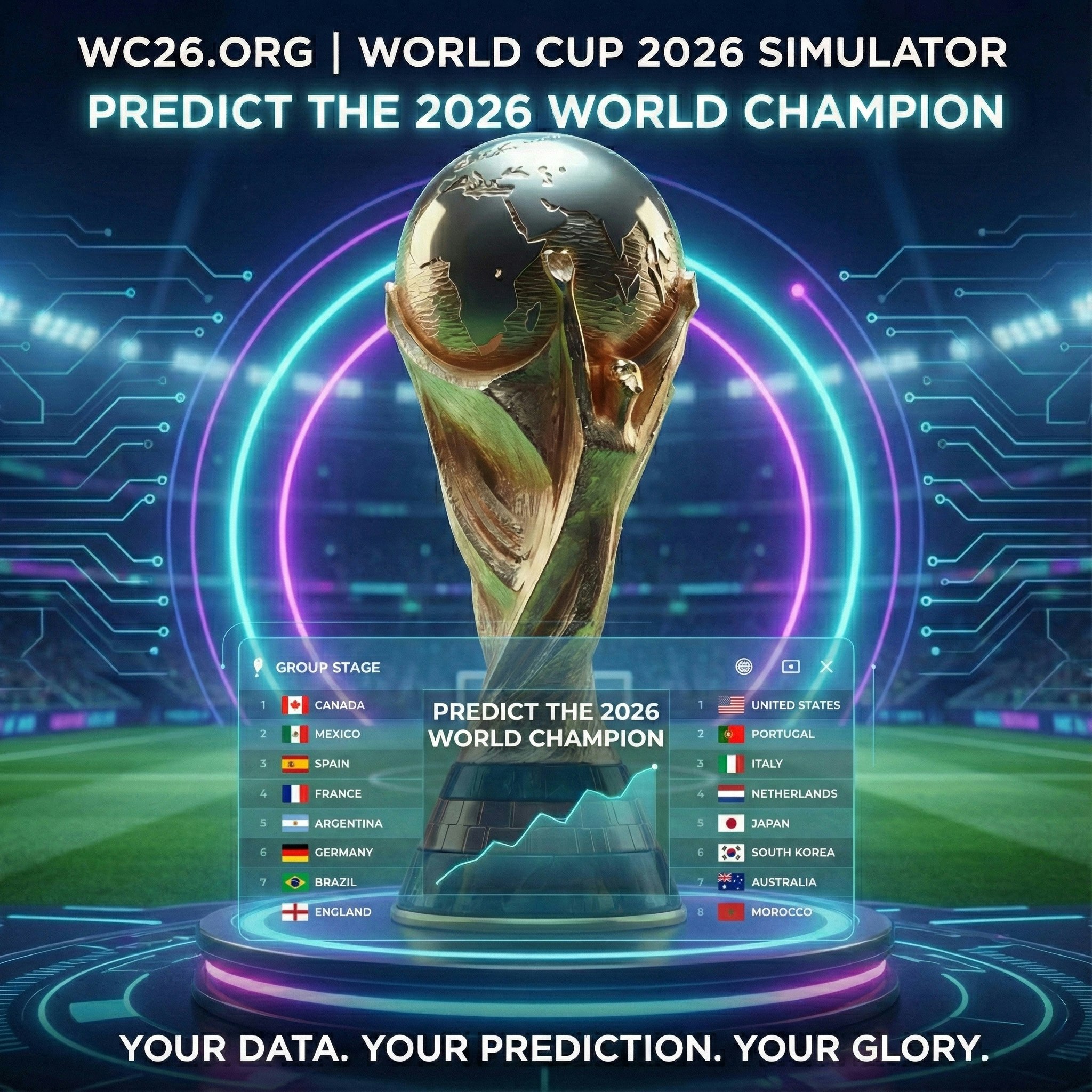 World Cup 2026 Simulator screenshot 1