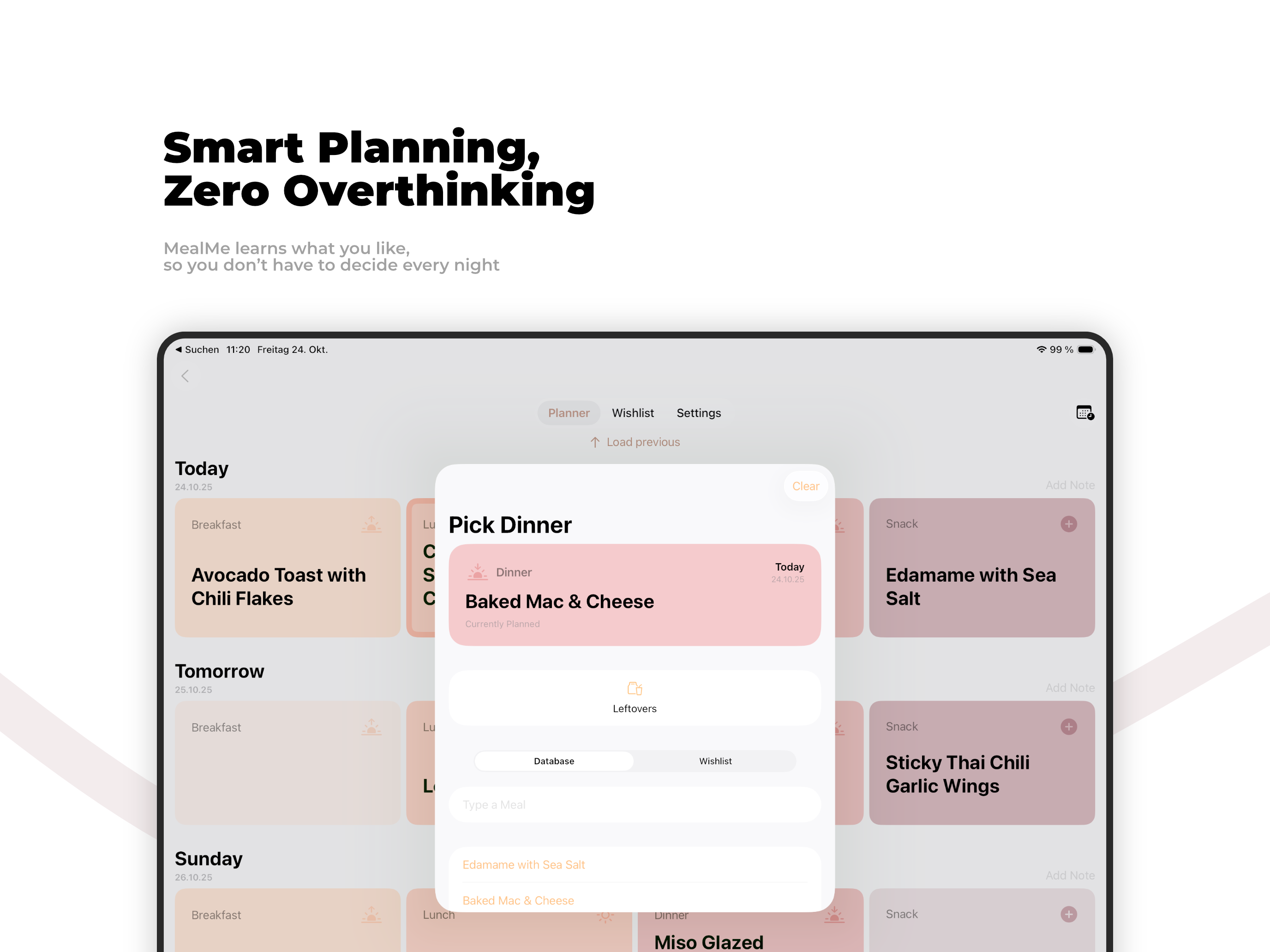 MealMe - Collaborative Meal Planning screenshot 2
