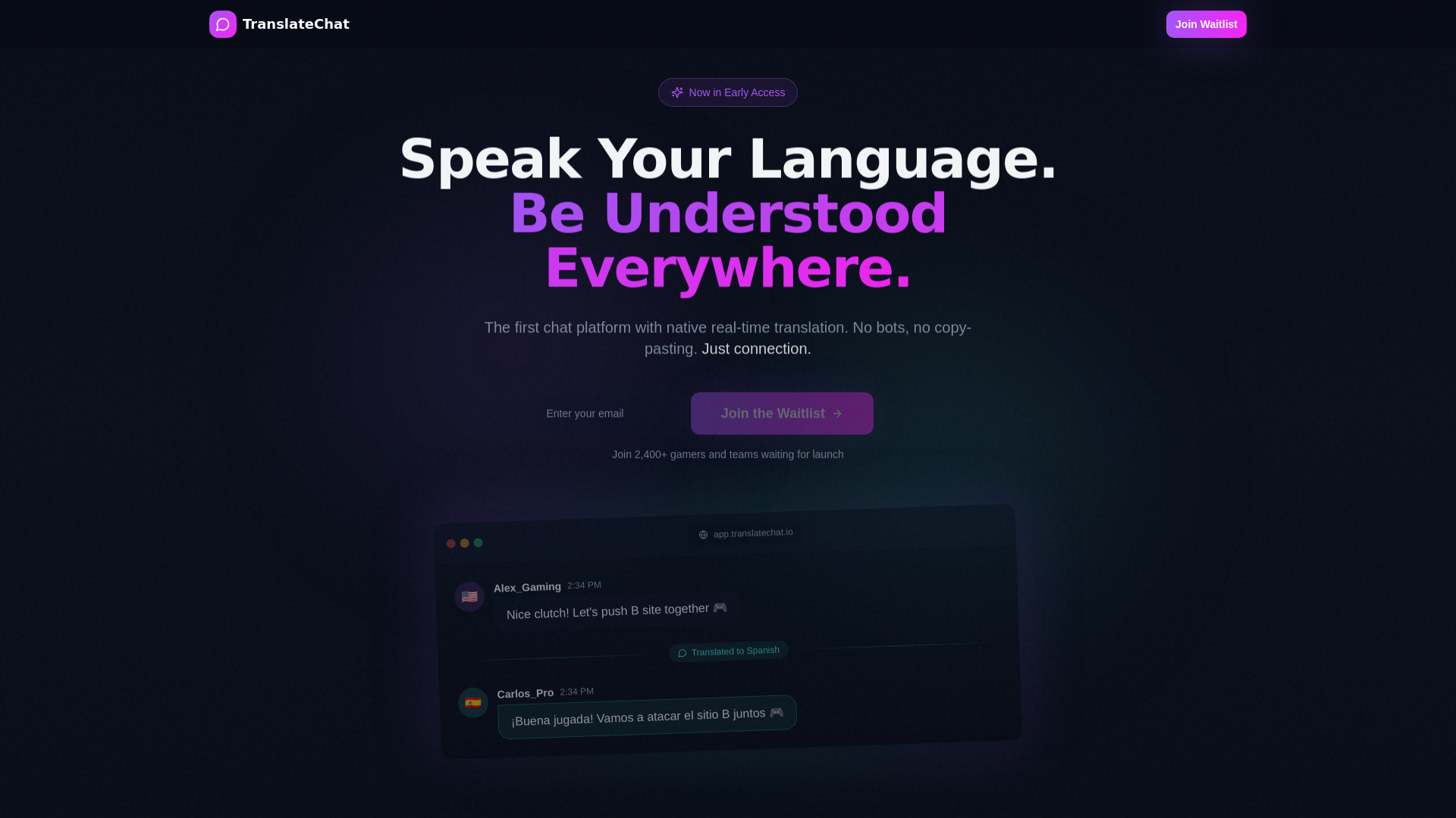 TranslateChat screenshot 1