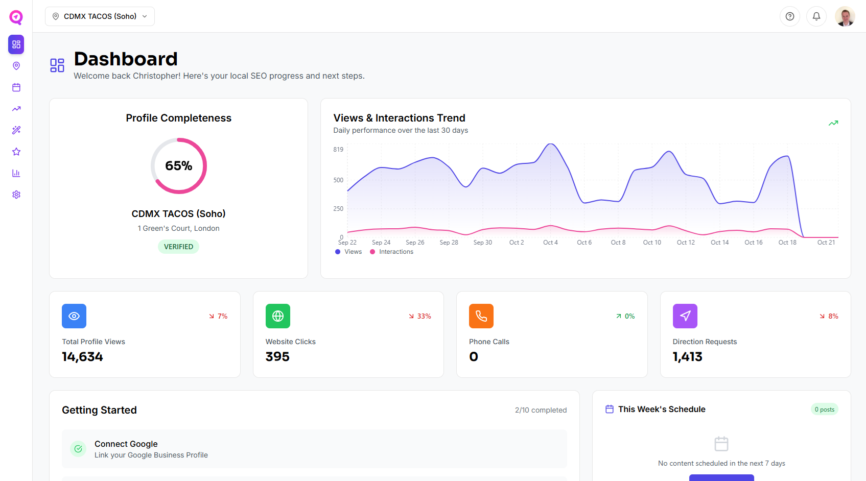 LocalHQ screenshot 1