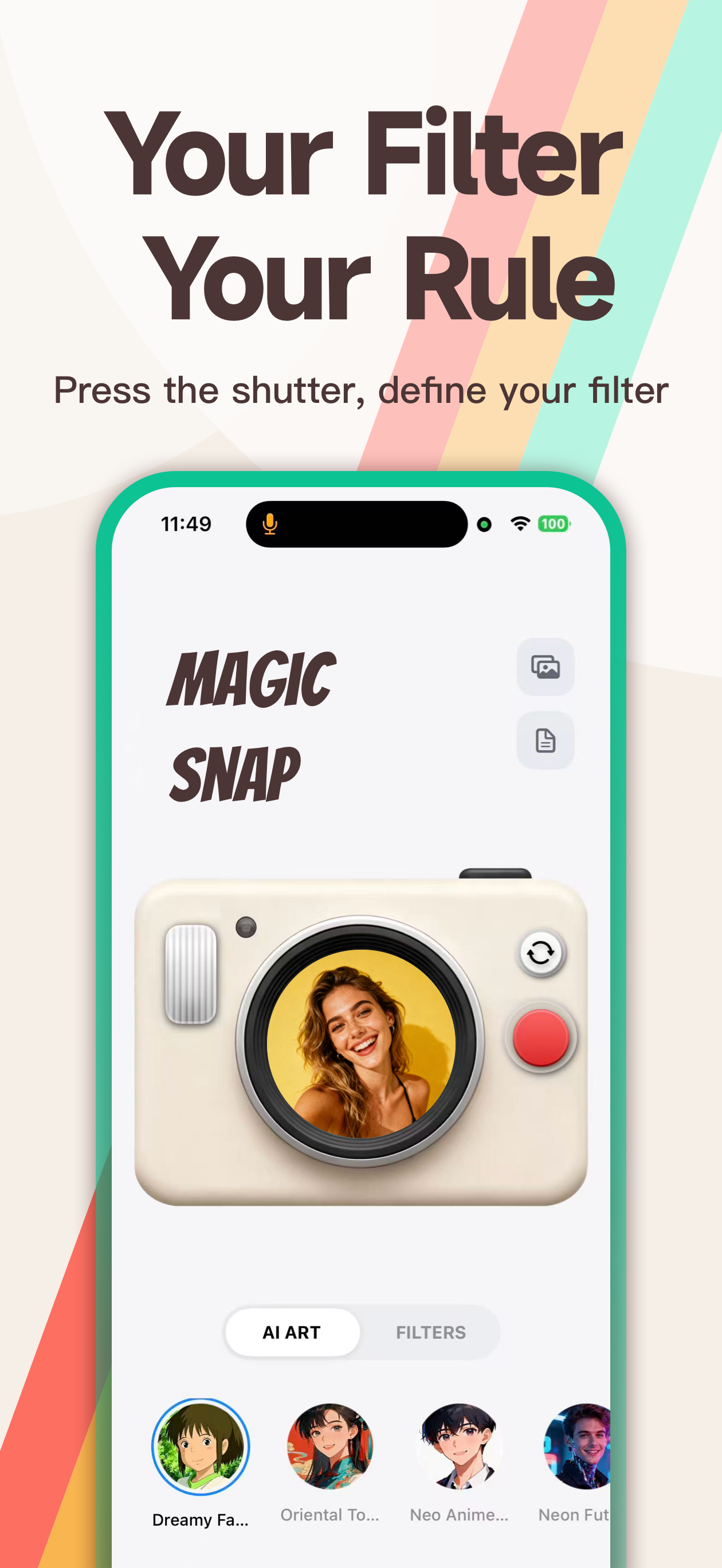 Magic Snap - AI Photo Camera screenshot 2