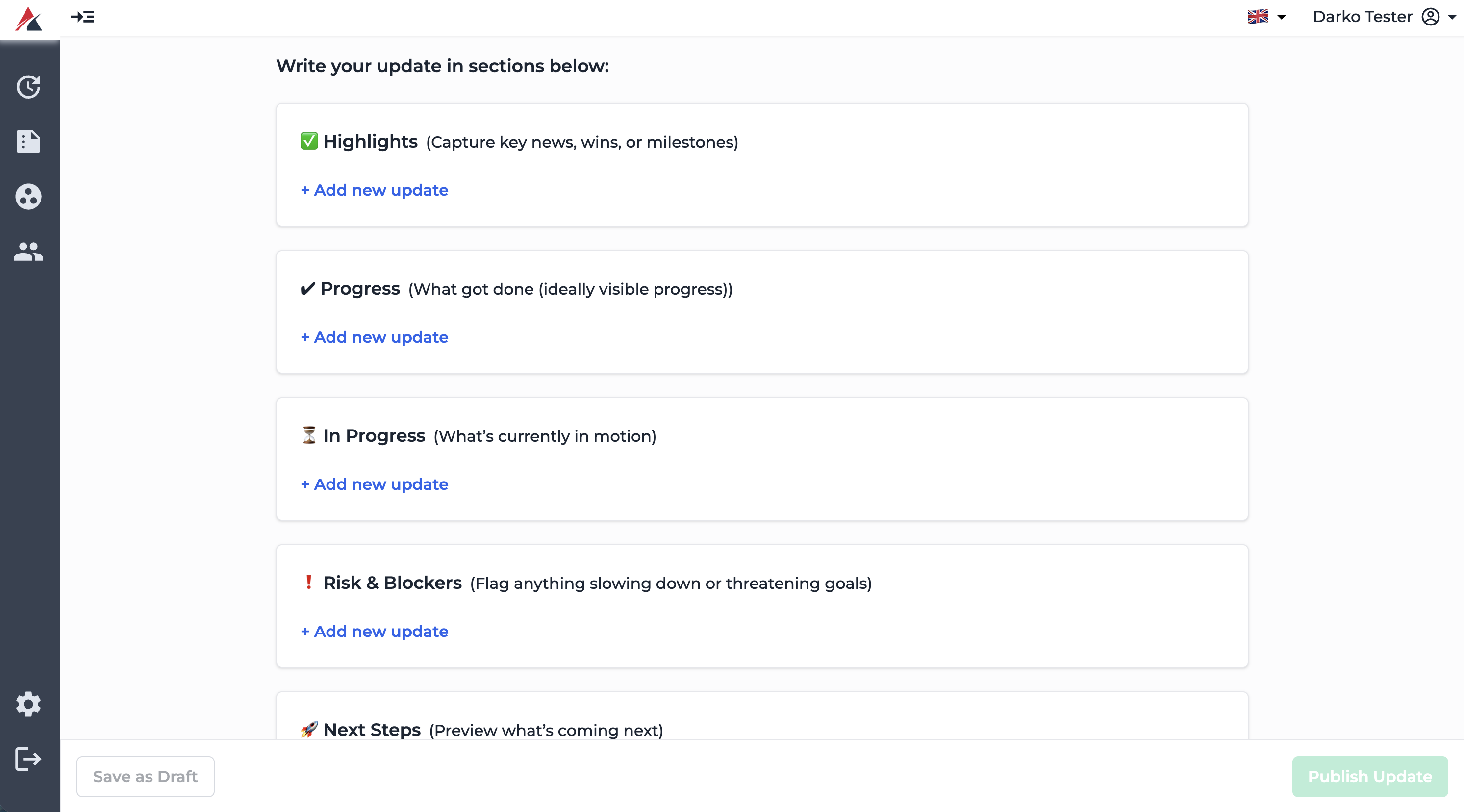 AwiFin - effortless reports and updates screenshot 2