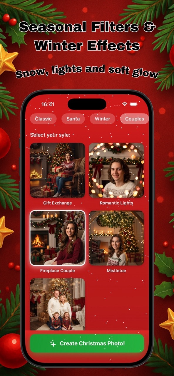 AI Xmas Photo Generator PRO  screenshot 2