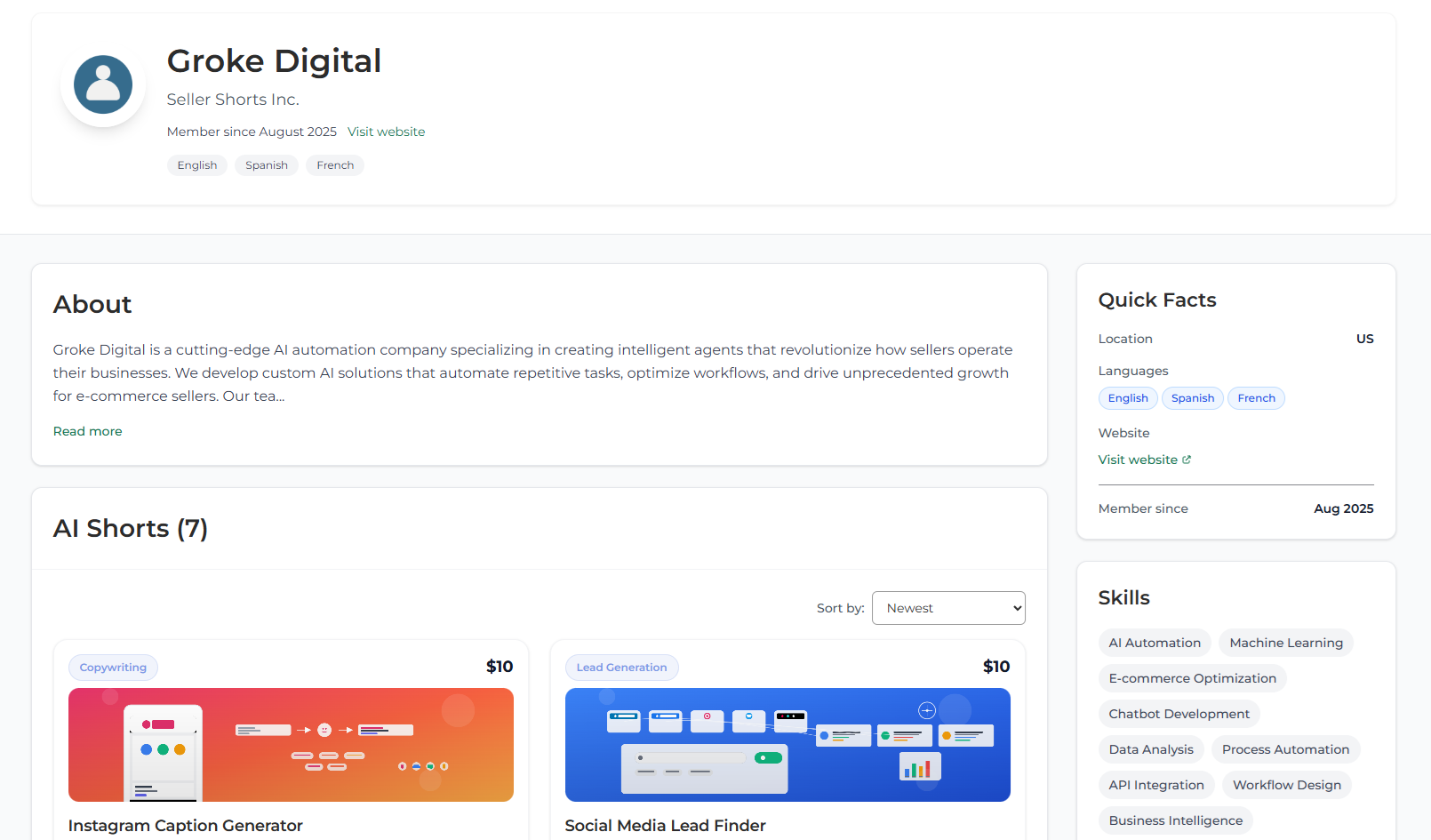 SellerShorts screenshot 7
