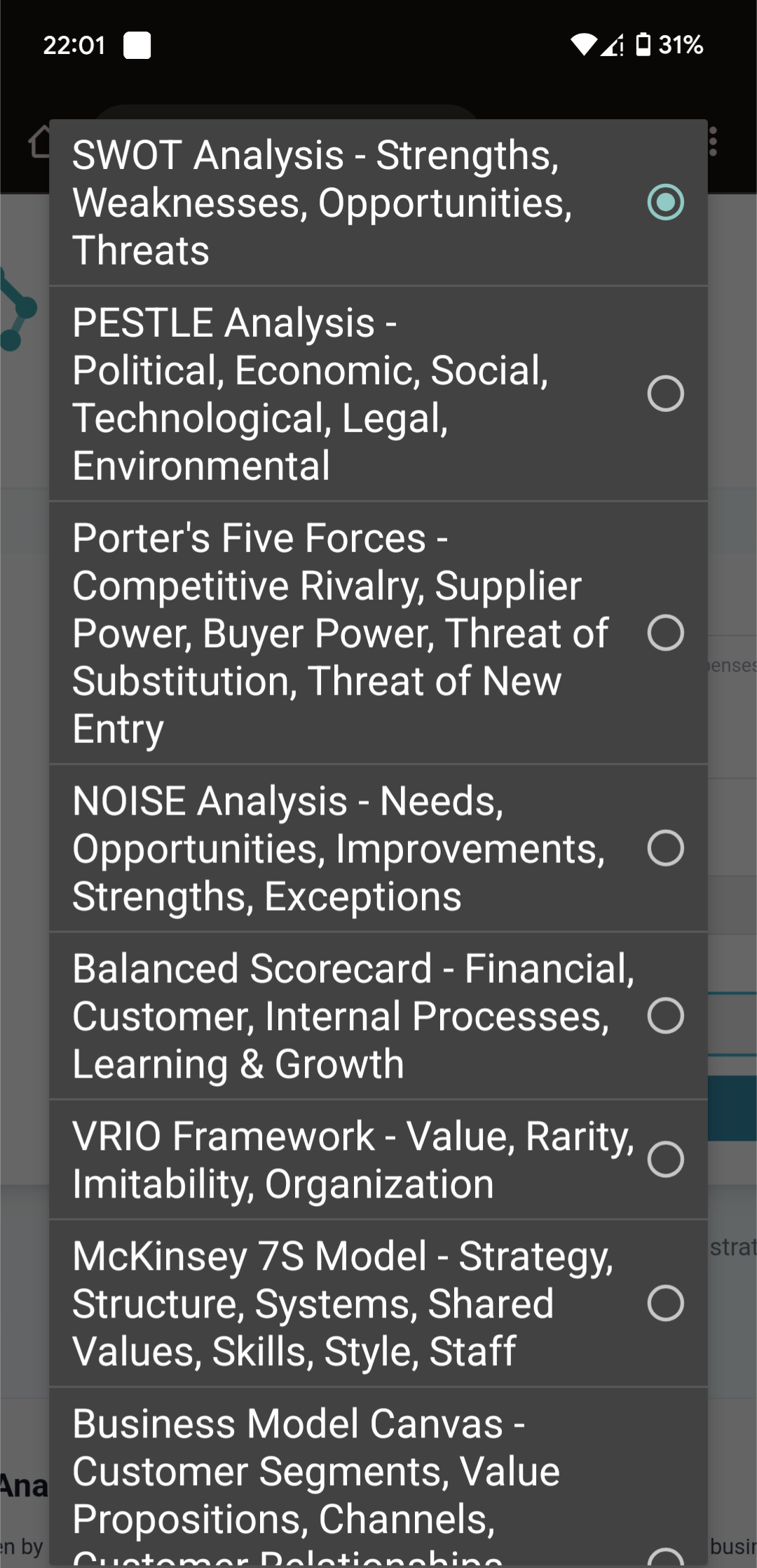AnalysisGen screenshot 9