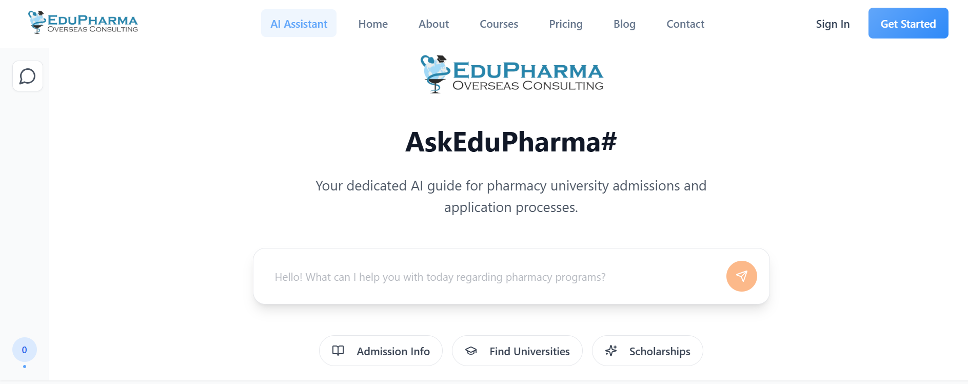 EduPharma Overseas Consulting screenshot 1