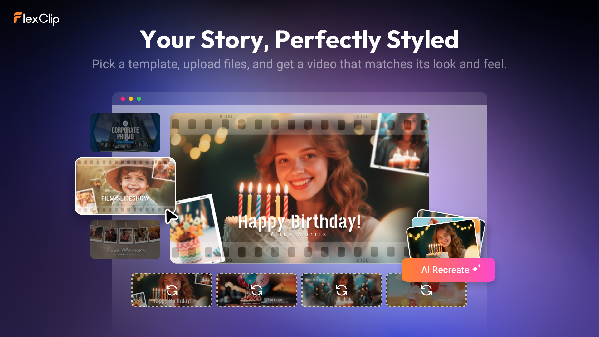 FlexClip Magic Edit screenshot 3
