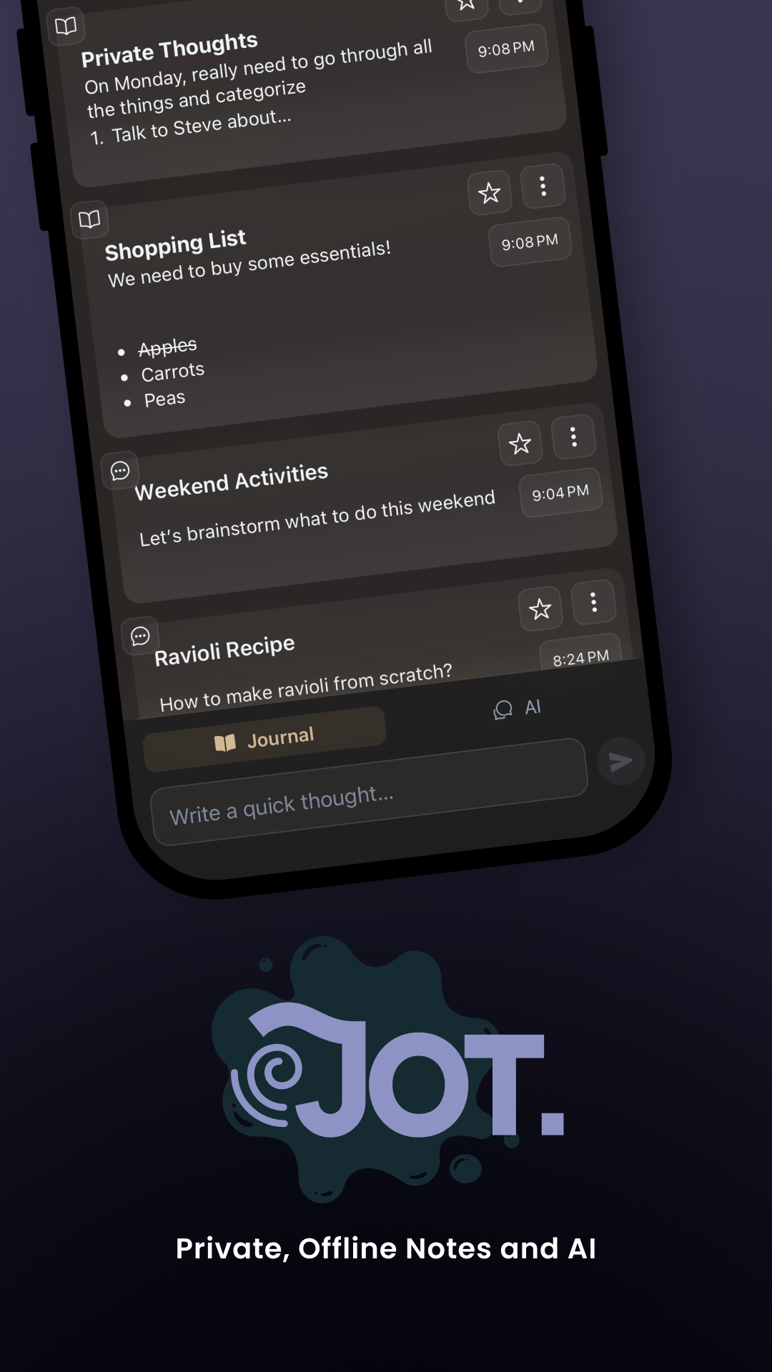 Welcome to Jot!! screenshot 1