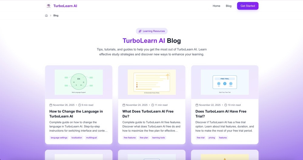turbolearn ai screenshot 2
