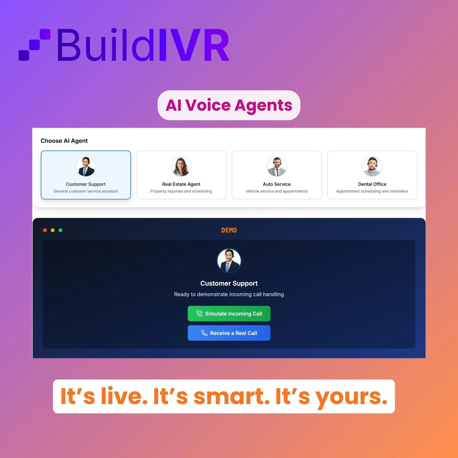 BuildIVR screenshot 1