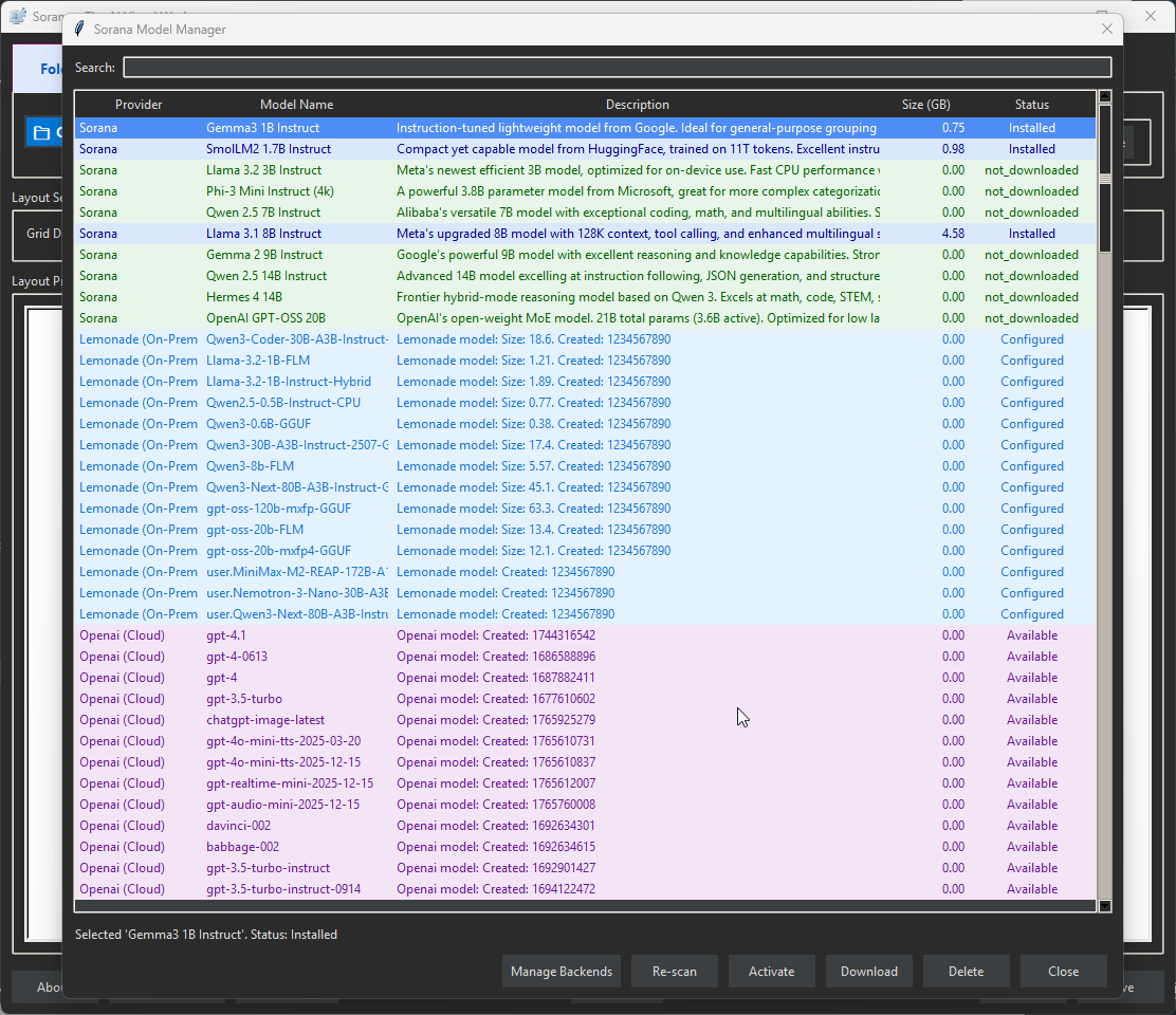 Sorana screenshot 3