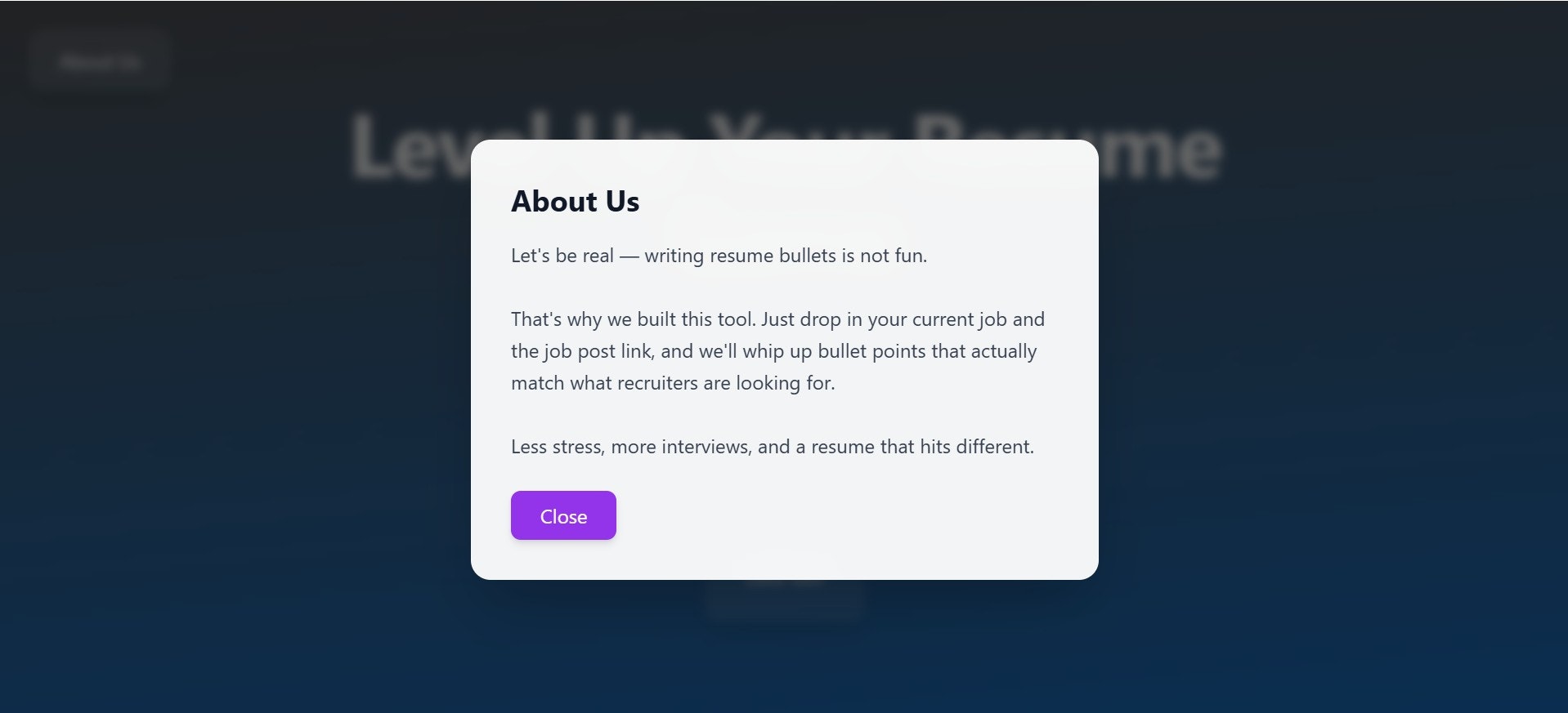 Resume Craft screenshot 2