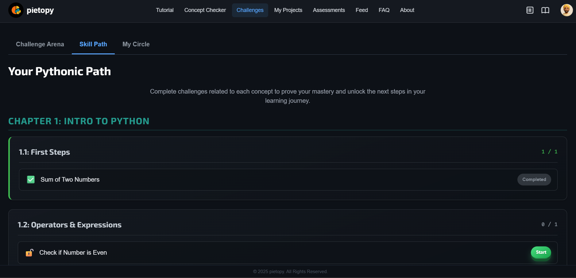 Pietopy - Stop learning | Start building screenshot 15
