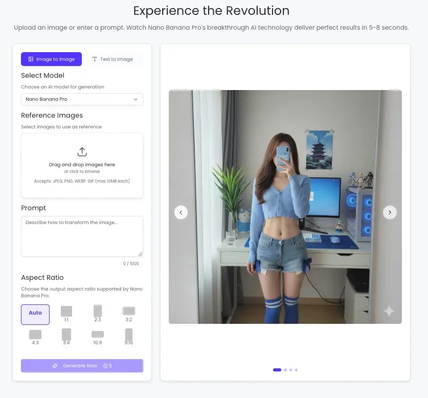 Nano Banana Pro AI screenshot 2