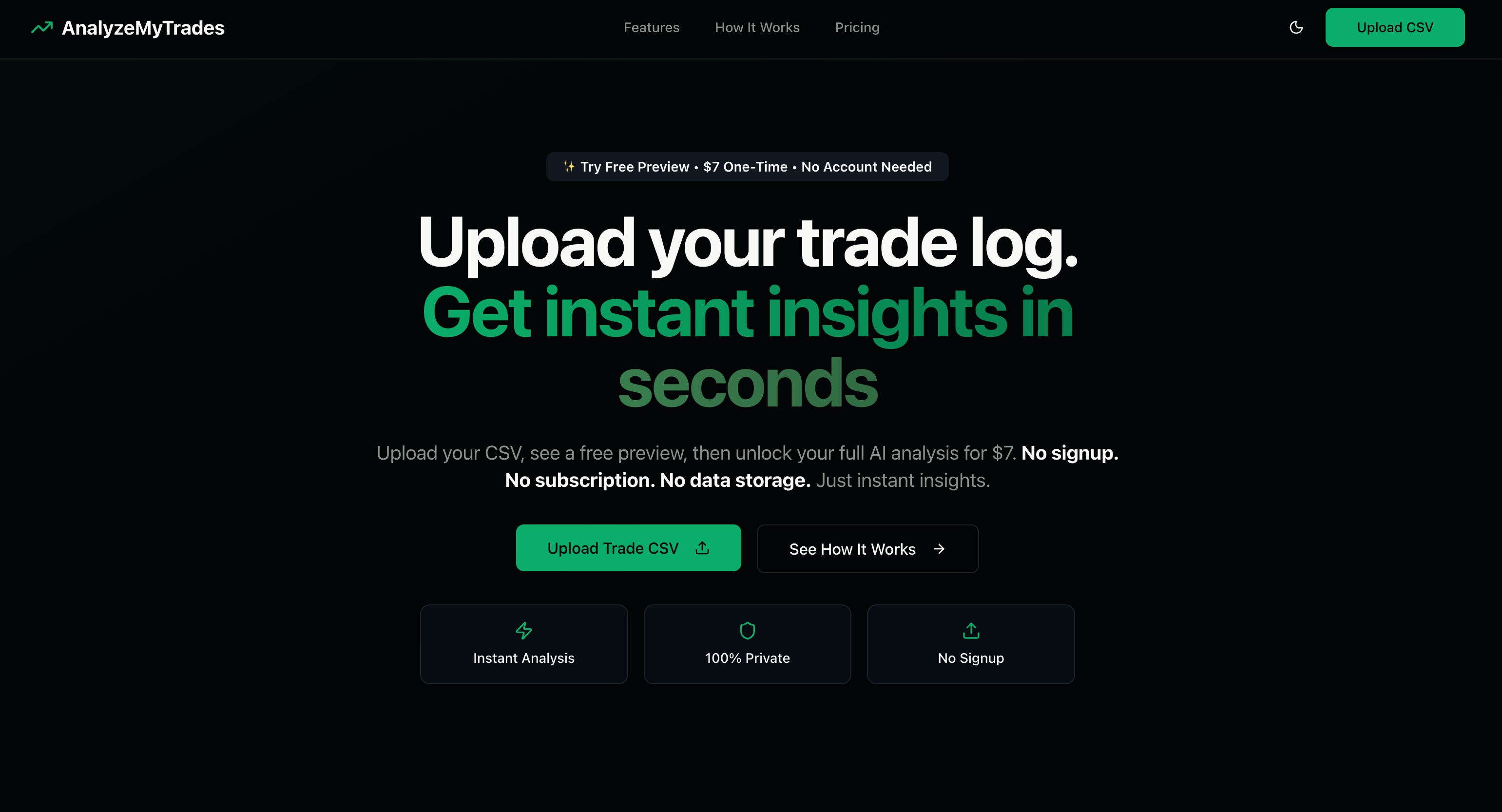 AnalyzeMyTrades screenshot 1